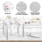 6-Slot Acrylic Spice Box Square Storage Rack For Cirkul, YX212