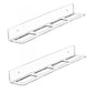 2pcs /Set Acrylic Hockey Wall Mount Storage Rack, 1pc, 2pcs /Set