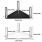 2pcs /Set Easy-Assembly Triangular Acrylic Ball Rack, Transparent 1pc, Transparent 2pcs /Set, Black 1pc, Black 2pcs /Set