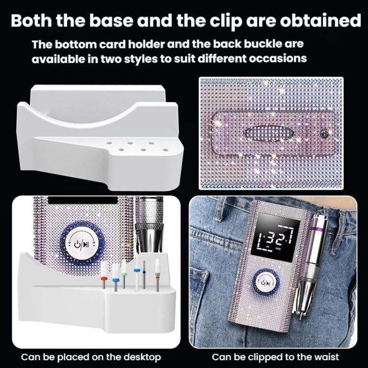 BLUEQUE BQ-114 Portable Nail Polish Remover Rhinestone Applicator