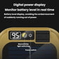 SMILING SHARK LY-8307 Outdoor LED Camping Light Solar-Powered Handheld Lamp With Hook