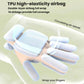 TPU airbag hand massager wrapping fingers with cushioned airflow