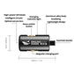 SMILING SHARK MINI03-S Outdoor Mini Flashlight Magnetic Charging Keychain Light, MINI03-S