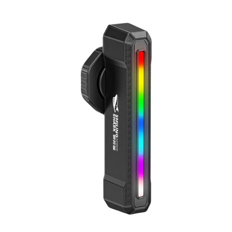Outdoor Bike Colorful Taillight Night Warning Light For Mountain & Road Bikes, SMILING SHARK CW-D386A Basic Version, SMILING SHARK CW-D386B Smart Version
