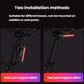 Outdoor Bike Colorful Taillight Night Warning Light For Mountain & Road Bikes, SMILING SHARK CW-D386A Basic Version, SMILING SHARK CW-D386B Smart Version