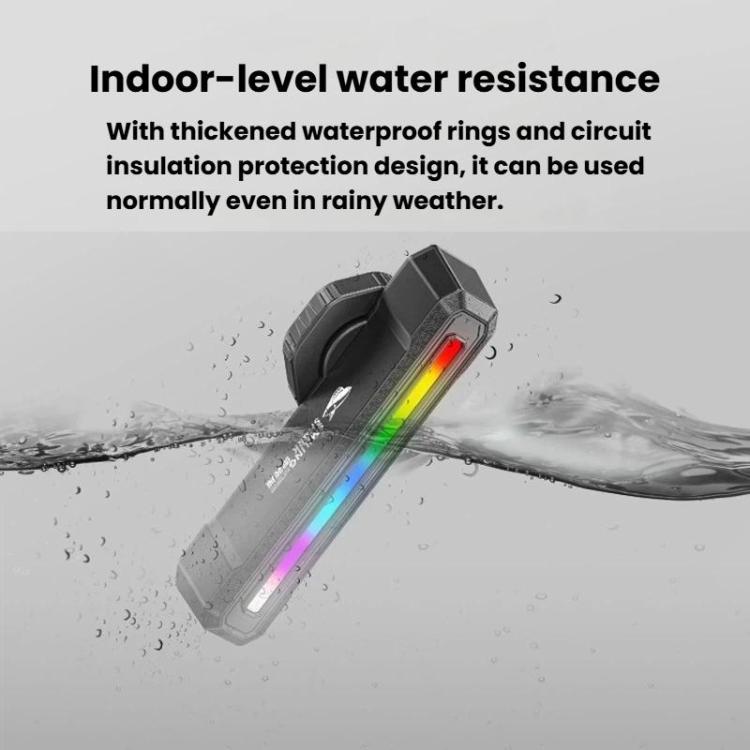 Outdoor Bike Colorful Taillight Night Warning Light For Mountain & Road Bikes, SMILING SHARK CW-D386A Basic Version, SMILING SHARK CW-D386B Smart Version