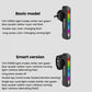Outdoor Bike Colorful Taillight Night Warning Light For Mountain & Road Bikes, SMILING SHARK CW-D386A Basic Version, SMILING SHARK CW-D386B Smart Version