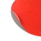 Curved edge detail of fuel tank cap sticker, thin adhesive backing