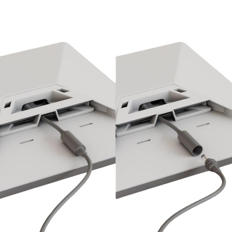 0.2m DC adapter cable connected to a mount plate