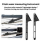 ENLEE Bike Chain Checker Chain Wear Measurement Tool, Standard, Hollow