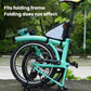 ENLEE PS-S100 Bike Frame Triangle Bag Waterproof Large-Capacity Tool Pouch