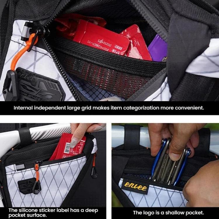 ENLEE PS-S100 Bike Frame Triangle Bag Waterproof Large-Capacity Tool Pouch