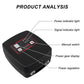 Black WiFi misting controller base with power display, signal light, and manual switch