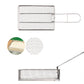 COOL CAMP camping stainless steel foldable strainer basket with wire mesh frame