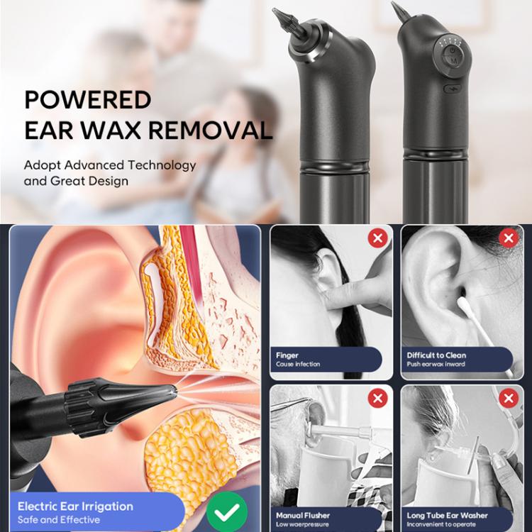 Electric Ear Cleaner Home-Use Portable Ear Cleaning Device Earwax Removal Tool, E30