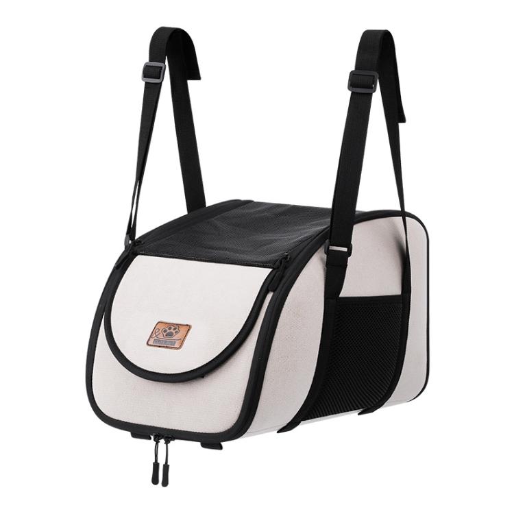 Vehicle Front Seat Center Console Portable Pet Travel Carrier