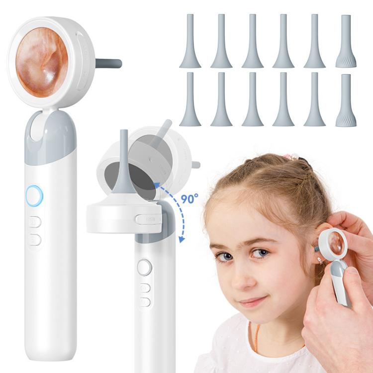 Ear Camera Wit IPS Display 1080P Camera Ear Check Portable Inspector, Q10