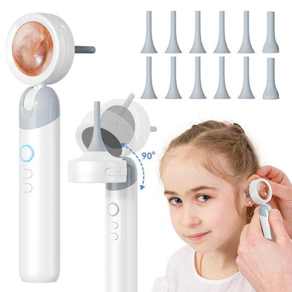 Ear Camera Wit IPS Display 1080P Camera Ear Check Portable Inspector, Q10