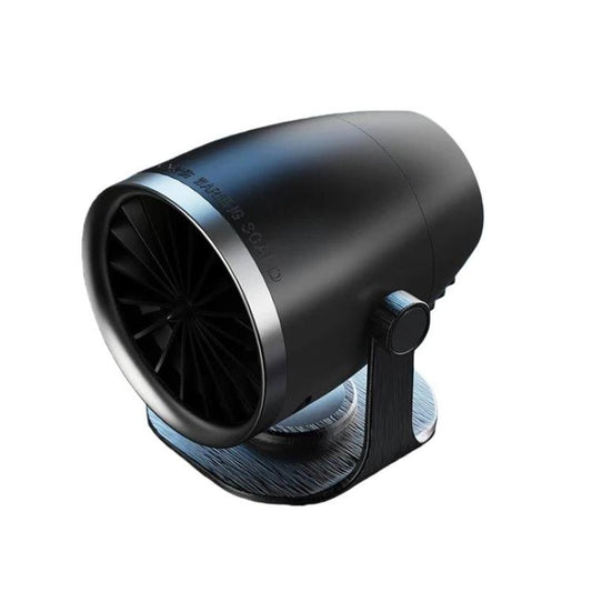 Vehicle-mounted Heater With Adjustable Fan Speed Defogging Defrosting Heater, Black 12V, Black 24V, Brown 12V, Brown 24V