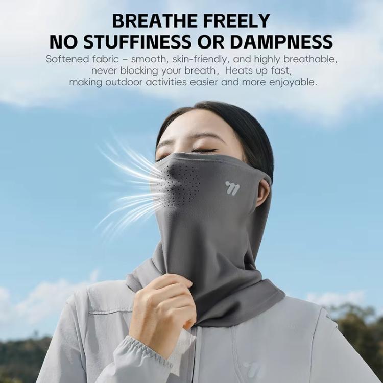 WEST BIKING Winter Ear-Loop Face Mask Double Layer Fleece Windproof Neck Gaiter for Cycling, Free Size