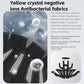 Youth helmet interior lining fabric with antibacterial ion detail