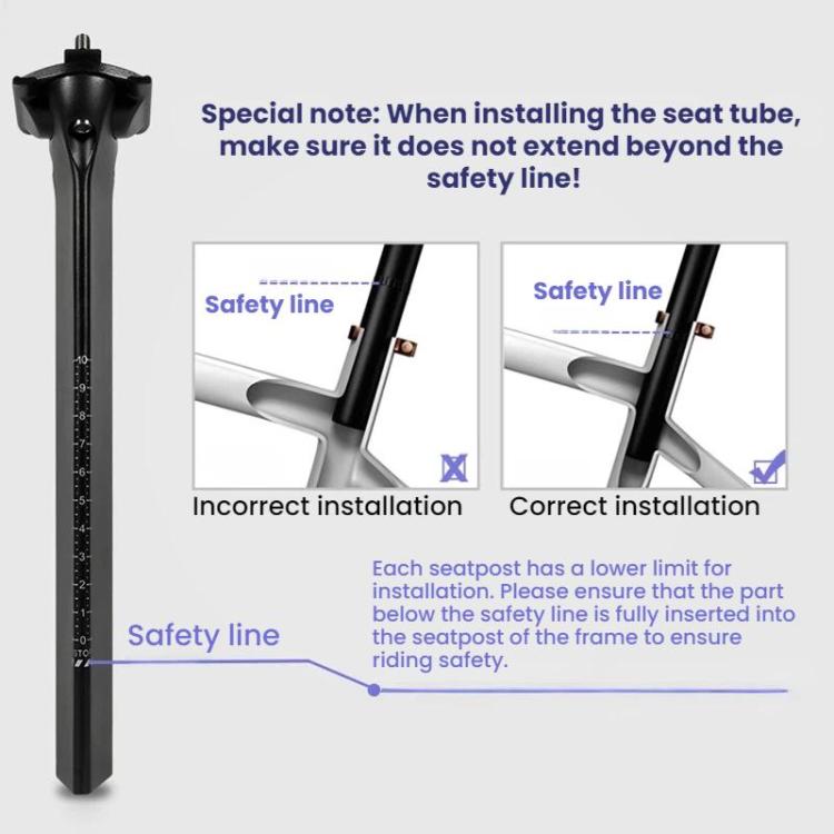 TOSEEK Carbon Fiber Road Bike Seatpost For JAVA Siluro 6top