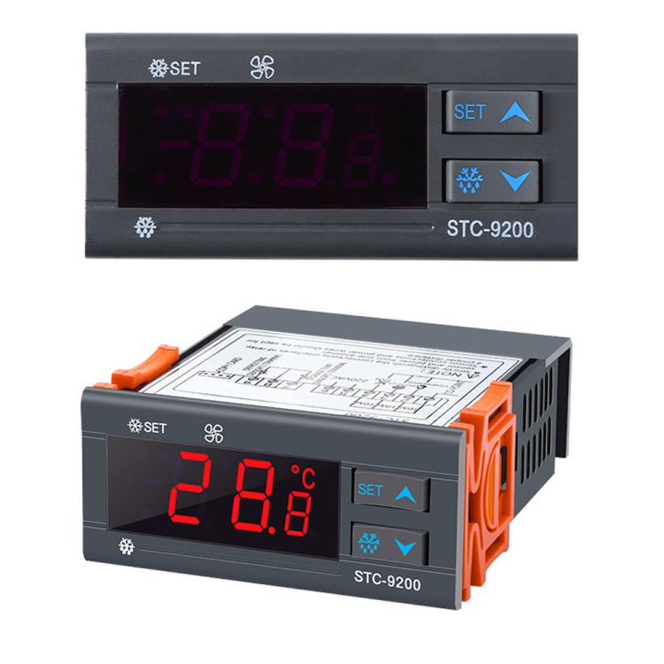 STC-9200 Microcomputer Temperature Controller - 3-Mode Output For Refrigeration, Defrost & Fan Control, Universal For Cold Storage/Chiller Units