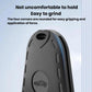 Gray oval wiper repair tool with central pad and rounded corner grip
