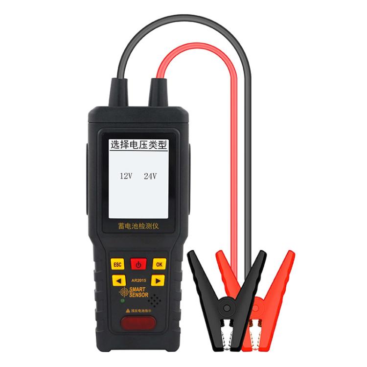 SMART SENSOR 12V/24V Car Battery Performance Tester, AR2015