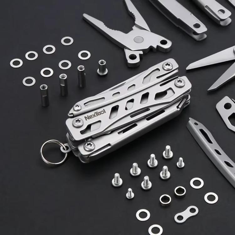 NexTool Mini Flagship Multifunctional Pliers 10 In 1 EDC Keychain Multitool Mini Pocket Knife