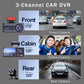 G98 HD 1080P Dash Camera Infrared DVR Recorder, Front + Inside, Front + Inside + Rear