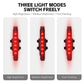 WEST BIKING USB-C Rechargeable Bicycle Number Plate Light 3 Light Modes, Adjustable Number 0-99