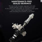 Bicycle road bike pedal with silver axle and black metal platform, double-sided grip