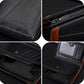 Baellerry D5592 Men Compact Wallet Vintage Waxed Leather RFID Multi-Card Holder