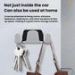 2pcs Vehicle-Mounted Metal Adhesive Double-Hook Phone Holder