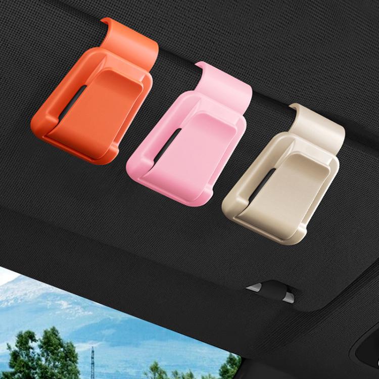 2pcs Car Sunglasses Clip Multifunctional Ticket and Card Holder