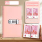 A6 Password Lock Cash Book 50-Page Large Capacity Waterproof Commemorative Banknote Album