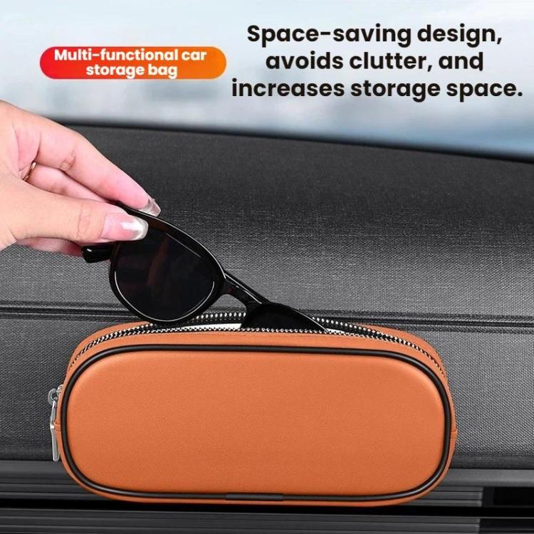Multifunctional Car-mounted Coin Storage Magnetic Eyeglasses Case