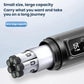 Portable cooling cup with close-up of inner cartridge holding multiple insulin items