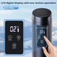 Insulin refrigeration cooling cup with large LCD display and one-button control interface