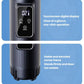 Portable cooling cup with digital display showing 0°C and touch control buttons