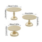 3-Piece Cake Stand Set for Wedding Dessert Table Tiered Serving Plates 30/25/20cm