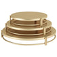 Elegant Tiered Cake Stand Set 3 Stackable Dessert Trays for Wedding & Party Display 30/25/20cm