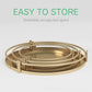 Elegant Tiered Cake Stand Set 3 Stackable Dessert Trays for Wedding & Party Display 30/25/20cm