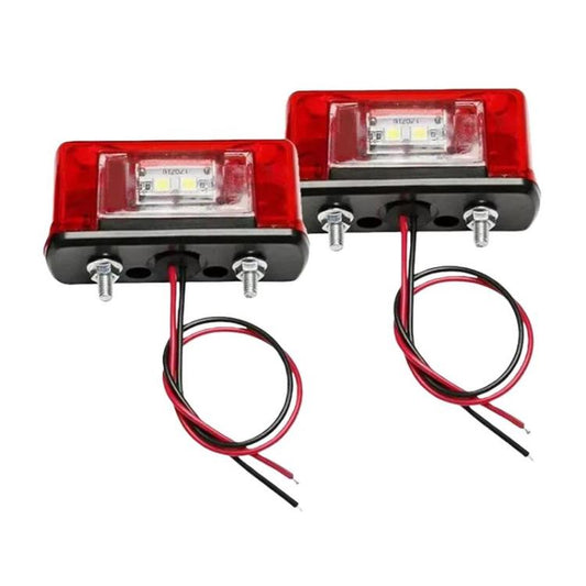 MK-136 10-30V Car Trailer License Plate Light IP65 Waterproof LED Light, MK-136
