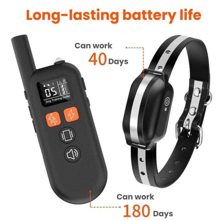 PaiPaitek 2 in 1 Waterproof Dog Training Collar For Pets
