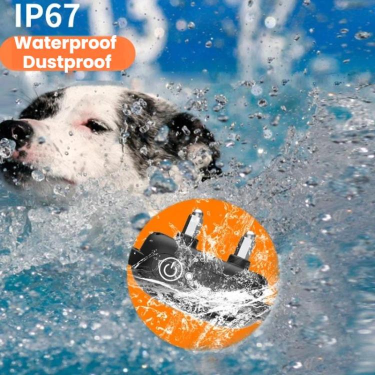 PaiPaitek 2 in 1 Waterproof Dog Training Collar For Pets