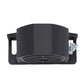 Waterproof reversing alarm horn with circular speaker grille and black base mount