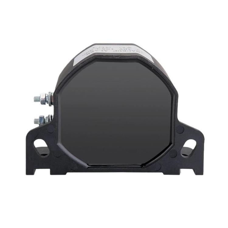 Reversing alarm horn with black octagonal cover and two mounting studs