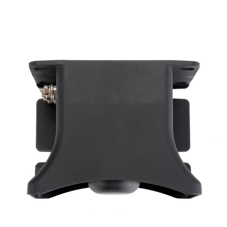 Waterproof reversing alarm, black side housing with mounting tabs and horn